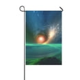 thumbnail image 1 of MKHERT Planet Oasis Garden Flag Outdoor Flag 12x18 inch, 1 of 1