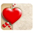 thumbnail image 1 of MKHERT Red Hot Love Note Book Rectangle Mousepad Mat For Mouse Mice Size 9.84x7.87 inches, 1 of 1