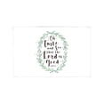 thumbnail image 1 of MKHERT Religious Christian Bible Verse Gospel of Psalm Placemats Table Mats for Dining Room Kitchen Table Decoration 12x18 inch,Set of 4, 1 of 4