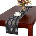 thumbnail image 1 of MKHERT Rose Window Table Runner for Kitchen Wedding Party Home Decor 16x72 inch, 1 of 4