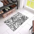 thumbnail image 1 of MKHERT Roses Pattern Doormat Rug Home Decor Floor Mat Bath Mat 23.6x15.7 inch, 1 of 3