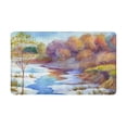 thumbnail image 1 of MKHERT Sapling Tree Forest Near Frozen Rivulet in Bright Wintertime Day Doormat Rug Home Decor Floor Mat Bath Mat 30x18 inch, 1 of 3