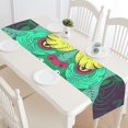 thumbnail image 1 of MKHERT Scary Face Dragon Mask Table Runner for Office Kitchen Dining Room Wedding Party 16x72 inch, 1 of 4