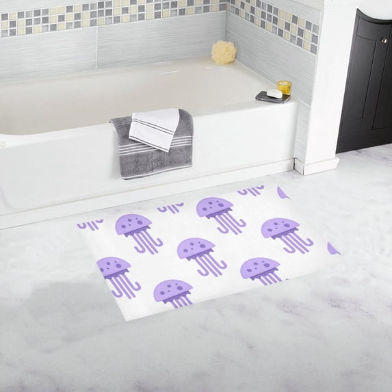 MKHERT Sea Doormat Non-slip Bath Mat Floor Mat 30x18 inch