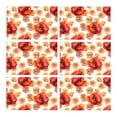 thumbnail image 1 of MKHERT Seamless Colorfull Floral Pattern with Red Poppy Flower Placemats Table Mats for Dining Room Kitchen Table Decoration 12x18 inch,Set of 6, 1 of 4
