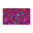 thumbnail image 1 of MKHERT Seamless Triangle Geometric Shapes in Grunge Style Doormat Rug Home Decor Floor Mat Bath Mat 30x18 inch, 1 of 3