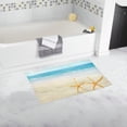 thumbnail image 1 of MKHERT Seashells Seashore Beach Doormat Non-slip Bath Mat Floor Mat 30x18 inch, 1 of 1