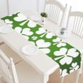 thumbnail image 1 of MKHERT Shamrock Table Runner for Wedding Party Banquet Decoration 14x72 inch, 1 of 2