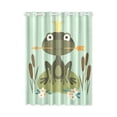 thumbnail image 1 of MKHERT Smiling Frog Blackout Window Curtain Drapes Bedroom Living Room Kitchen Curtains 52x84 inch, 1 of 3