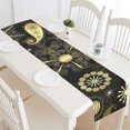 thumbnail image 1 of MKHERT Snowflakes and Stars Table Runner for Wedding Party Banquet Decoration 14x72 inch, 1 of 3