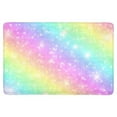 thumbnail image 1 of MKHERT Space Galaxy Fantasy Pastel Clouds and Sky with Rainbow Doormat Rug Home Decor Floor Mat Bath Mat 23.6x15.7 inch, 1 of 3