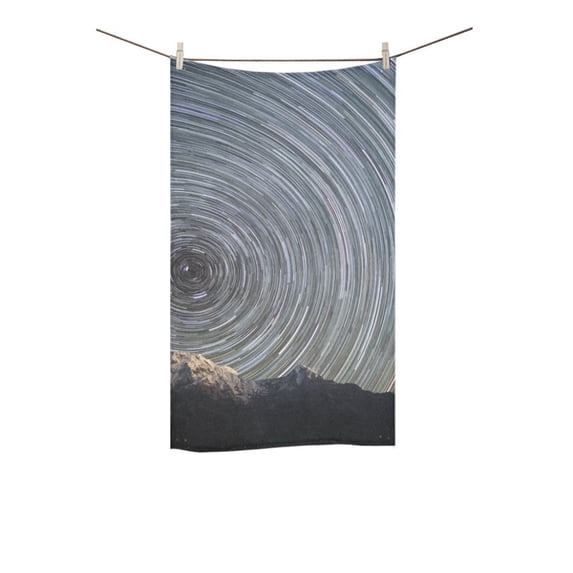 MKHERT Spinning Universe Bath Towel Hand Towel Shower Towel Washcloth 16x28 inch