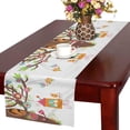 thumbnail image 1 of MKHERT Spring Trees and Floral Background with Birds Table Runner Home Decor for Home Kitchen Wedding Party Banquet Decoration 16x72 Inch, 1 of 2