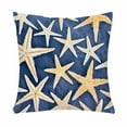 thumbnail image 1 of MKHERT Starfish Throw Pillowcase Pillow Cover Cushion Couver 18x18 inch, 1 of 2
