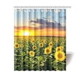 thumbnail image 1 of MKHERT Sunflowers Shower Curtain Bath Curtain Waterproof fabric Polyester Curtains 60x72 inch, 1 of 1