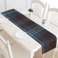 thumbnail image 1 of MKHERT Tartan Tiles Table Runner for Office Kitchen Dining Room Wedding Party 16x72 inch, 1 of 4