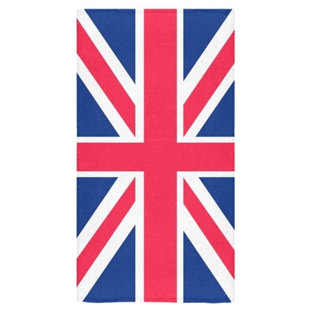 MKHERT The British Flag Bath Towel Shower Towel Wash Cloth Face Towels 16x28 inches