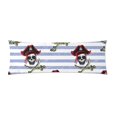 thumbnail image 1 of MKHERT The Skeleton Pirates Body Pillowcase Pillow Protector Cushion Cover 20x60 inch, 1 of 1