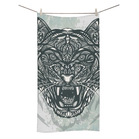 MKHERT Tiger Bath Towel Hand Towel Shower Towel Washcloth 30x56 inch