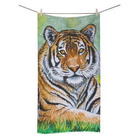 MKHERT Tiger Bath Towel Hand Towel Shower Towel Washcloth 30x56 inch