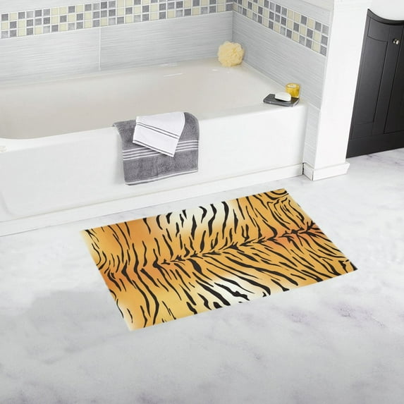 MKHERT Tiger Doormat Non-slip Bath Mat Floor Mat 30x18 inch
