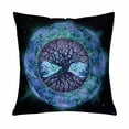 thumbnail image 1 of MKHERT Tree Of Life Pillow Covers Pillowcase Throw Pillows 18x18 inch, 1 of 2