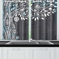 thumbnail image 1 of MKHERT Tree of Life Window Curtain Kitchen Curtains Window Treatments 26x39 inch,Set of 2, 1 of 3