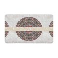 thumbnail image 1 of MKHERT Tribal Ethnic Ornamental Template with Floral Background Doormat Rug Home Decor Floor Mat Bath Mat 30x18 inch, 1 of 3