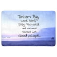 thumbnail image 1 of MKHERT Tropical Beach with Inspirational Quote Dream Big Doormat Rug Home Decor Floor Mat Bath Mat 23.6x15.7 inch, 1 of 3