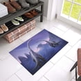 thumbnail image 1 of MKHERT Two Dinosaurs Doormat Rug Home Decor Floor Mat Bath Mat 23.6x15.7 inch, 1 of 3