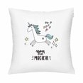 thumbnail image 1 of MKHERT Unicorn And Magic Pillow Covers Pillowcase Throw Pillows 18x18 inch, 1 of 2