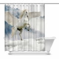 thumbnail image 1 of MKHERT Unicorn Shower Curtain Bath Curtain Waterproof Fabric Polyester Curtains 60x72 inch, 1 of 1