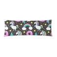 thumbnail image 1 of MKHERT Unicorns And Donuts Body Pillowcase Pillow Protector Cushion Cover 20x60 inch, 1 of 1