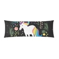 thumbnail image 1 of MKHERT Unicorns Are Real Body Pillow Pillowcase Pillow Protector Cushion Cover 20x60 Inch, 1 of 1