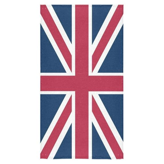 MKHERT United Kingdom Union Jack Flag Bath Towel Shower Towel Wash Cloth Face Towels 30x56 inches