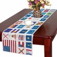 thumbnail image 1 of MKHERT United States of America States Flags Collection Table Runner Home Decor for Kitchen Dining Wedding Party 16x72 Inch, 1 of 2
