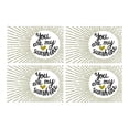 thumbnail image 1 of MKHERT Valentine Love Quotes You are My Sunshine Placemats Table Mats for Dining Room Kitchen Table Decoration 12x18 inch,Set of 4, 1 of 4