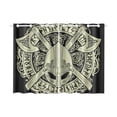 thumbnail image 1 of MKHERT Viking Helmet Window Curtains Kitchen Curtain Room Bedroom Drapes Curtains 26x39 inch, 2 Piece, 1 of 3