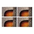 thumbnail image 1 of MKHERT Vintage Acoustic Guitar On Stone Wall Placemats Table Mats for Dining Room Kitchen Table Decoration 12x18 inch,Set of 4, 1 of 4