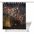 thumbnail image 1 of MKHERT Vintage Beautiful Queen_King Crown On Old Book Medieval House Decor Shower Curtain for Bathroom Decorative Bathroom Shower Curtain Set 66x72 inch, 1 of 1