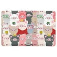 thumbnail image 1 of MKHERT Vintage Cute Baby Pig Pastel Cartoon Doodle Comic Art Doormat Rug Home Decor Floor Mat Bath Mat 23.6x15.7 inch, 1 of 3