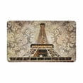 thumbnail image 1 of MKHERT Vintage Parisian Eiffel Tower in Artistic Toned Design Doormat Rug Home Decor Floor Mat Bath Mat 30x18 inch, 1 of 3