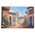 thumbnail image 1 of MKHERT Vintage Theatre Backdrop Ancient Babylon City Architecture Doormat Rug Home Decor Floor Mat Bath Mat 23.6x15.7 inch, 1 of 3