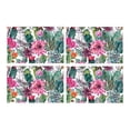 thumbnail image 1 of MKHERT Vintage Watercolor Cactus Flowers Feathers and Arrows Placemats Table Mats for Dining Room Kitchen Table Decoration 12x18 inch,Set of 4, 1 of 4