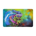 thumbnail image 1 of MKHERT Watercolor Beautiful Chameleon Hidden in The Woods Doormat Rug Home Decor Floor Mat Bath Mat 30x18 inch, 1 of 3