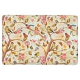 thumbnail image 1 of MKHERT Watercolor Birds on Tree with Flowers and Butterfly Fantasy Forest Doormat Rug Home Decor Floor Mat Bath Mat 23.6x15.7 inch, 1 of 3