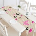 thumbnail image 1 of MKHERT Watercolor Bright Colorful Butterfly Table Runner for Office Kitchen Dining Room Wedding Party 16x72 inch, 1 of 4