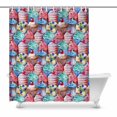 thumbnail image 1 of MKHERT Watercolor Cupcakes Muffins Cute Dessert Waterproof Polyester Fabric Shower Curtain Bathroom Sets 60x72 inch, 1 of 1