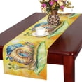 thumbnail image 1 of MKHERT Watercolor Funny Happy Snail in His Eco-House Table Runner Home Decor for Kitchen Dining Wedding Party 16x72 Inch, 1 of 2