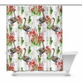 thumbnail image 1 of MKHERT Watercolor Goose Geese with Flowers Farm Animals Home Decor Waterproof Polyester Fabric Shower Curtain Bathroom Sets 66x72 inch, 1 of 1